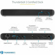 StarTech.com Thunderbolt 3 Dock - Dual Monitor 4K 60Hz TB3 Laptop Docking Station with DisplayPort - 85W Power Delivery - 3x USB 3.0, GbE