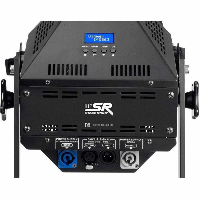 Monoprice Stage Right by Monoprice 200W DMX COB LED Ellipsoidal Stage Light White 3200K 26