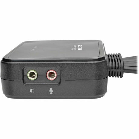 Eaton Tripp Lite Series 2-Port USB/HD Cable KVM Switch with Audio/Video, Cables and USB Peripheral Sharing