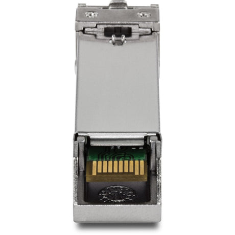 TRENDnet 1000Base- SX Industrial SFP to RJ45 Multi-Mode LC Module; TI-MGBSX; Up to 550m (1;804 Ft); IEE 802.3z; ANSI Fiber Channel; Data Rates up to 1.25Gbps; LC-Type Duplex; Lifetime Protection