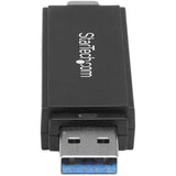 StarTech.com USB 3.0 Memory Card Reader for SD and microSD Cards - USB-C and USB-A - Portable USB SD and microSD Card Reader