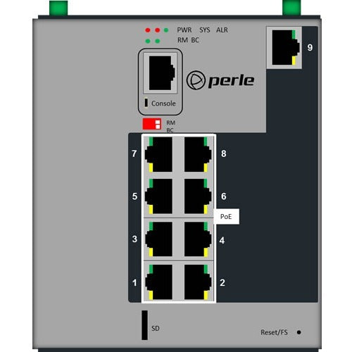 IDS-509PP8 POE SWITCH 8POE 1GE