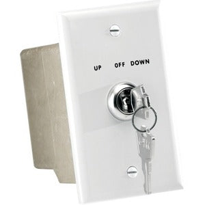 Da-Lite Key Operated, 110 Volt Switch