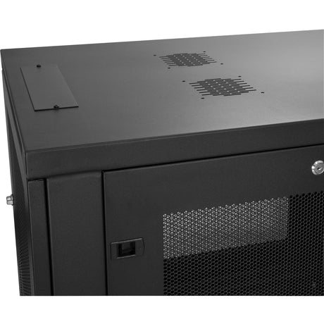 StarTech.com 2-Post 6U Wall Mount Network Cabinet, 19" Wall-Mounted Server Rack for Data / IT Equipment, Small Lockable Rack Enclosure