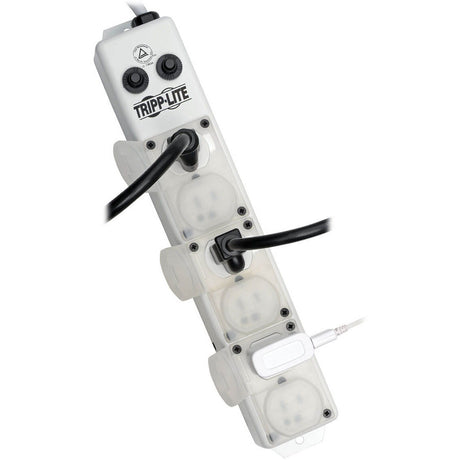 Eaton Tripp Lite Series Safe-IT UL 1363A Medical-Grade Power Strip for Patient-Care Vicinity, 6x 15A Hospital-Grade Outlets, Safety Covers, 7 ft. Cord