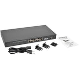 16PORT MANAGED 10/100/1000