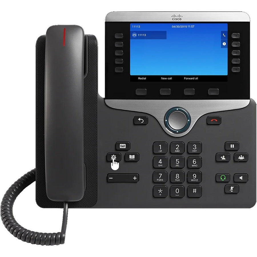 Cisco 8841 IP Phone - Wall Mountable - Black