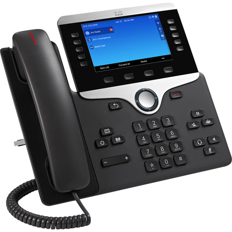 Cisco 8861 IP Phone - Wall Mountable, Desktop