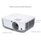 SVGA DLP Projector 3600lm
