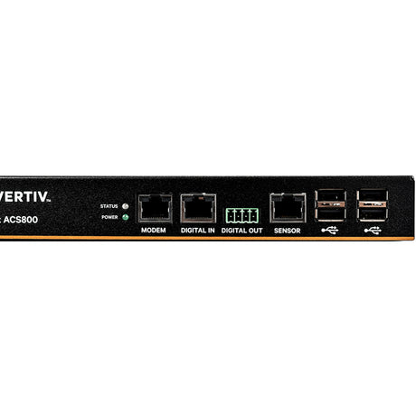 Vertiv Avocent ACS800 - 4-PortSerial Console with external AC/DC Power Brick - US Power Cord