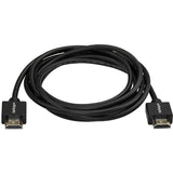 StarTech.com 6.6ft (2m) Slim HDMI 2.0 Cable, 4K 60Hz High Speed HDMI Cable w/ Ethernet, HDR10, HDMI Cord, M/M Gripping Connectors