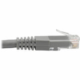 Eaton Tripp Lite Series Cat6 Gigabit Molded (UTP) Ethernet Cable (RJ45 M/M), PoE, Gray, 10 ft. (3.05 m)