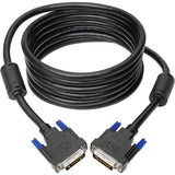 Eaton Tripp Lite Series DVI-I Dual Link Digital and Analog Monitor Cable (DVI-I M/M), 10 ft. (3.05 m)