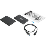 Eaton Tripp Lite Series USB 3.1 Gen 1 (5 Gbps) 2.5 in. SATA SSD/HDD to USB-A Enclosure Adapter with UASP Support