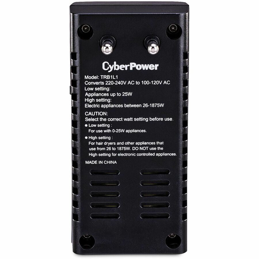 CyberPower TRB1L1 International Travel Adapter - VAC with USB