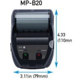 Seiko MP-B20 2" Mobile Printer - USB - Bluetooth