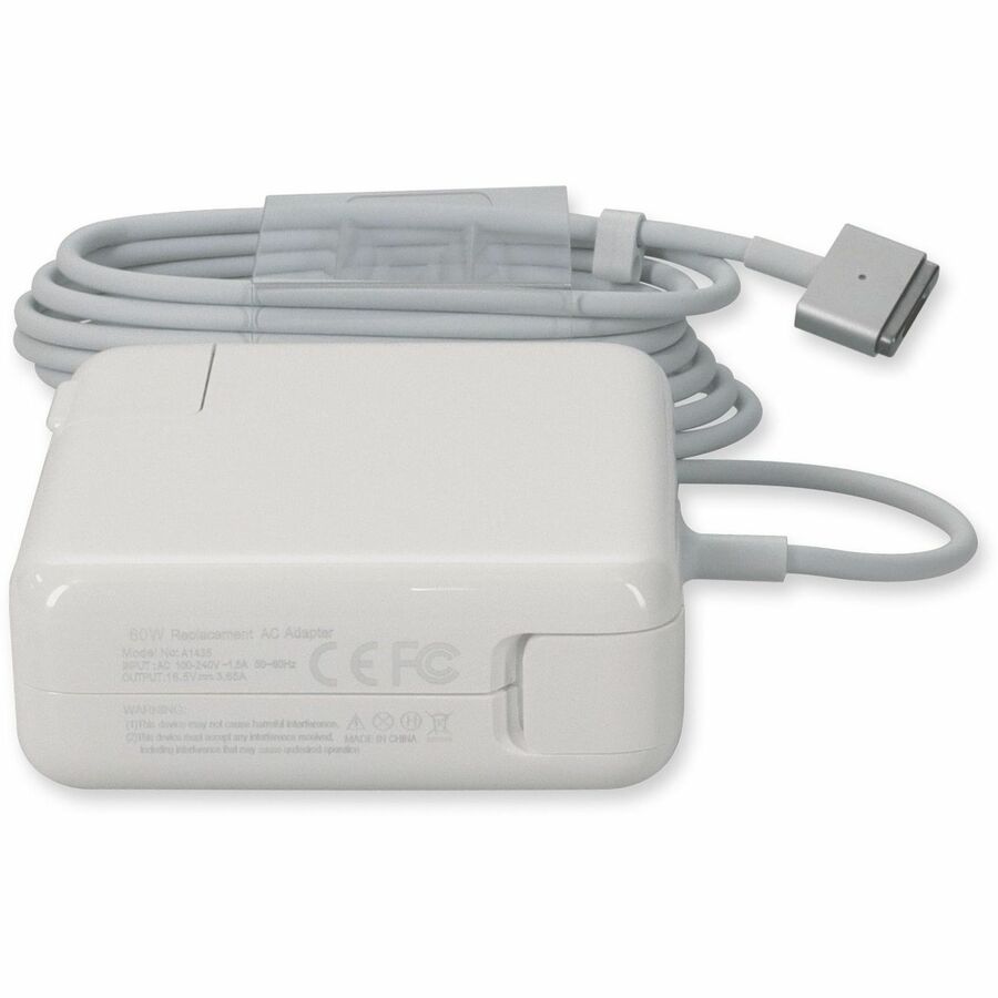 Apple Computer G6HK Compatible 60W 16.5V at 3.65A Black MagSafe 2 Laptop Power Adapter and Cable