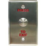 PB41 PUSH BUTTON W:76MM RED