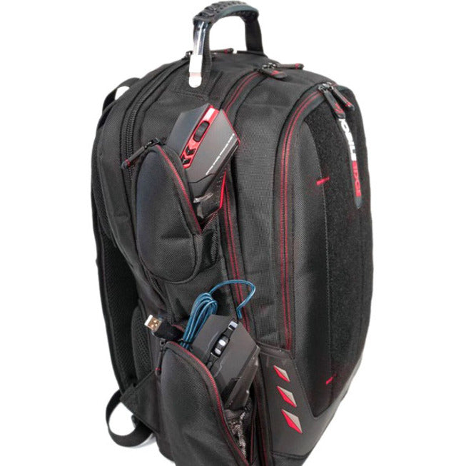 Mobile Edge Core Carrying Case (Backpack) for 17.3" Apple iPad Notebook - Black, Red