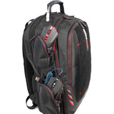 Mobile Edge Core Carrying Case (Backpack) for 17.3" Apple iPad Notebook - Black, Red