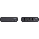 Black Box USB 2.0 Extender - Multimode Fiber, 4-Port