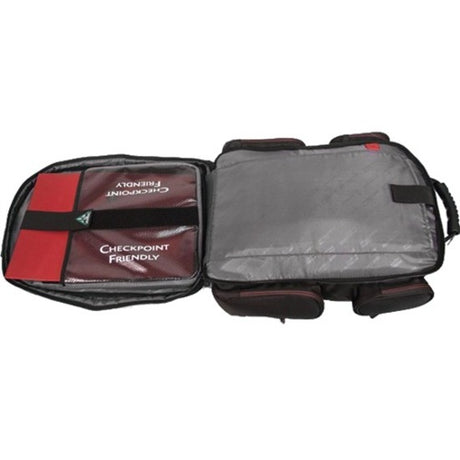 Mobile Edge ScanFast Carrying Case (Backpack) for 17.3" to 18" Apple, Microsoft, Sony, Nintendo iPad Notebook, Gaming Console, Tablet, Smartphone, Digital Text Reader - Black