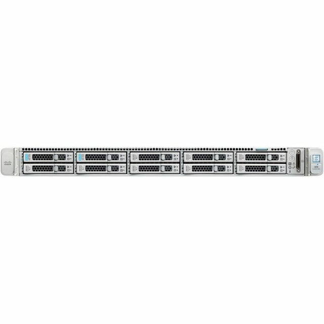Cisco C220 M5 1U Rack Server - 2 Xeon Gold 6132 2.60 GHz - 192 GB RAM - Serial ATA, 12Gb/s SAS Controller