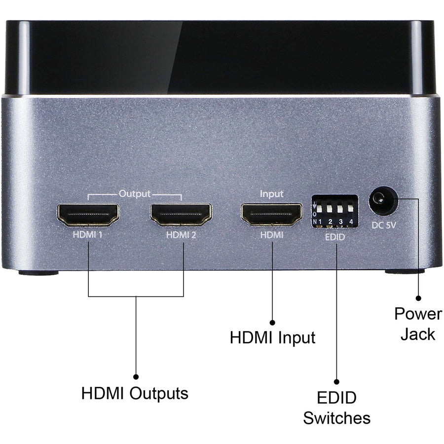 SIIG Premium 2-Port HDMI Splitter with EDID - 4Kx2K 60Hz