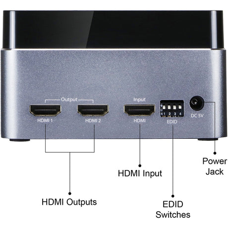 SIIG Premium 2-Port HDMI Splitter with EDID - 4Kx2K 60Hz