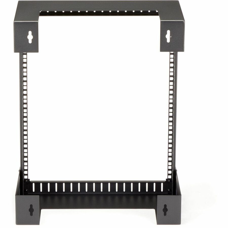 StarTech.com 2-Post 12U Heavy-Duty Wall-Mount Network Rack, 19" Open Frame Server Rack for Computer Equipment, Wall Mount Data Rack~