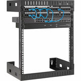 StarTech.com 2-Post 12U Heavy-Duty Wall-Mount Network Rack, 19" Open Frame Server Rack for Computer Equipment, Wall Mount Data Rack~