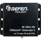 Gefen 4K Ultra HD HDBaseT Extender, 130ft/40m HDMI & Bi-Directional IR, 12-bit Deep Color, HDR, Dolby Atmos, HDCP 2.2, 7.1 LPCM