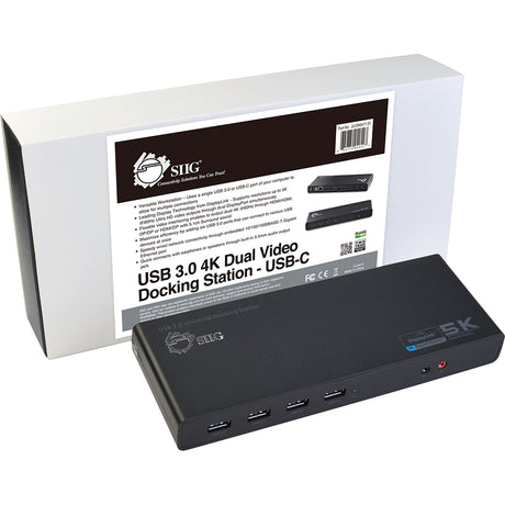 SIIG USB 3.0 4K Dual Video Docking Station