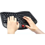 WRLS ERGO TRACKBALL KEYBOARD