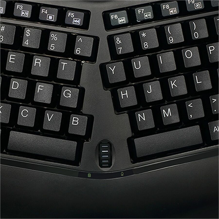 Adesso Tru-Form Wireless Ergo Mini Keyboard & Mouse