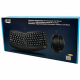 Adesso Tru-Form Wireless Ergo Mini Keyboard & Mouse