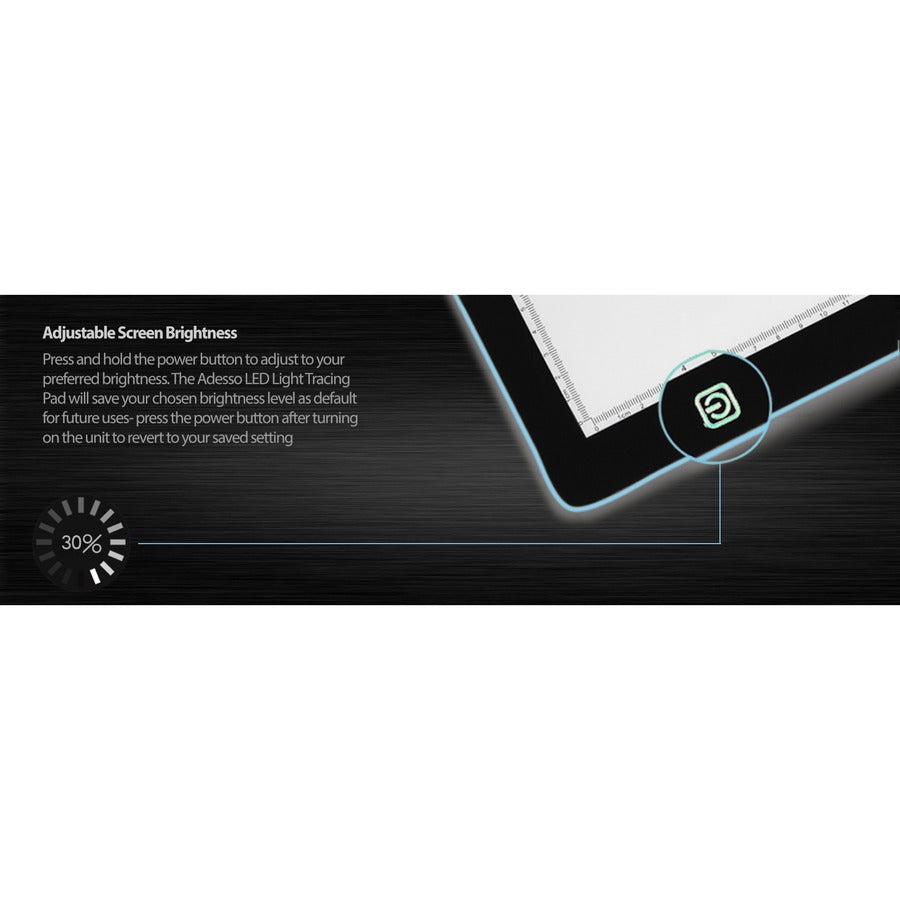 Adesso CyberPad P2- 12" x 17" LED Light Tracing Pad