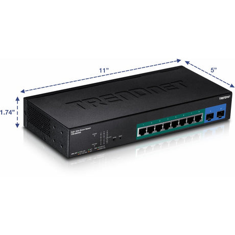 10Port Ggbit WbSmrt PoE Switch