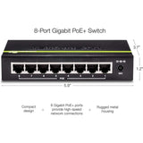 8Port Gigabit PoE Switch