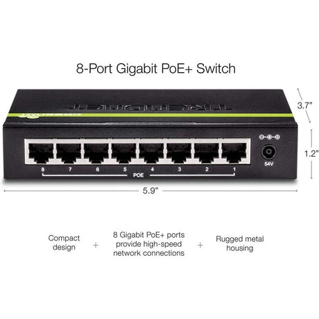 8Port Gigabit PoE Switch