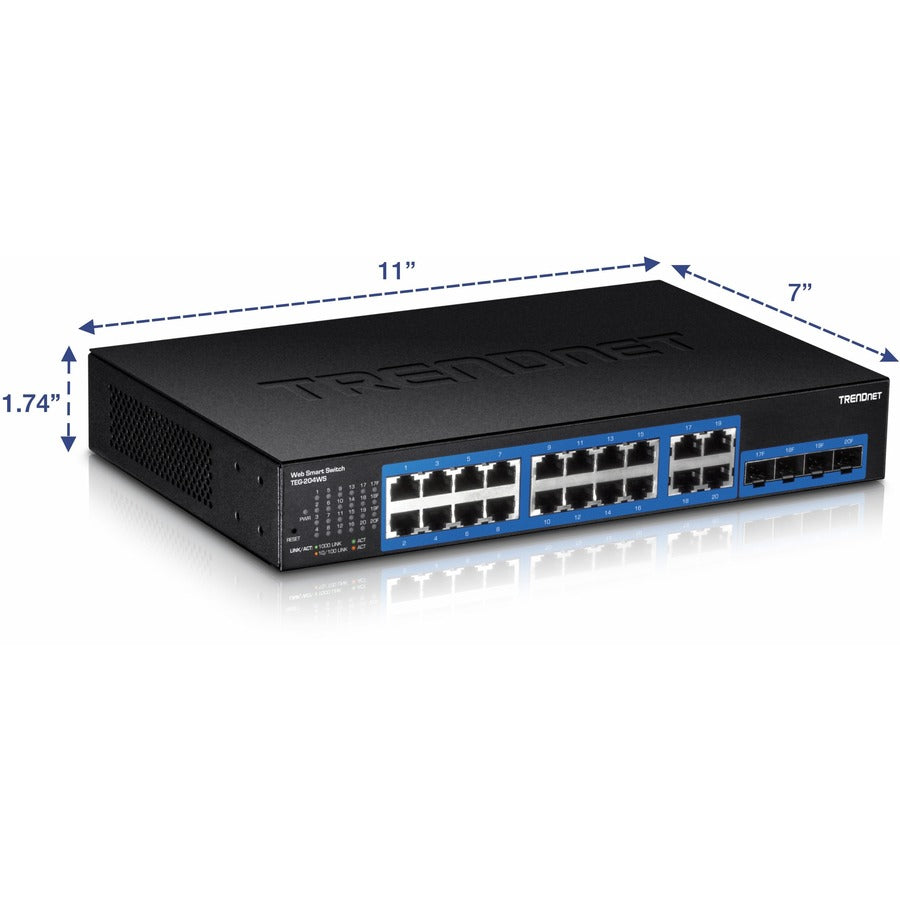 20Port Gigabit WebSmart Switch