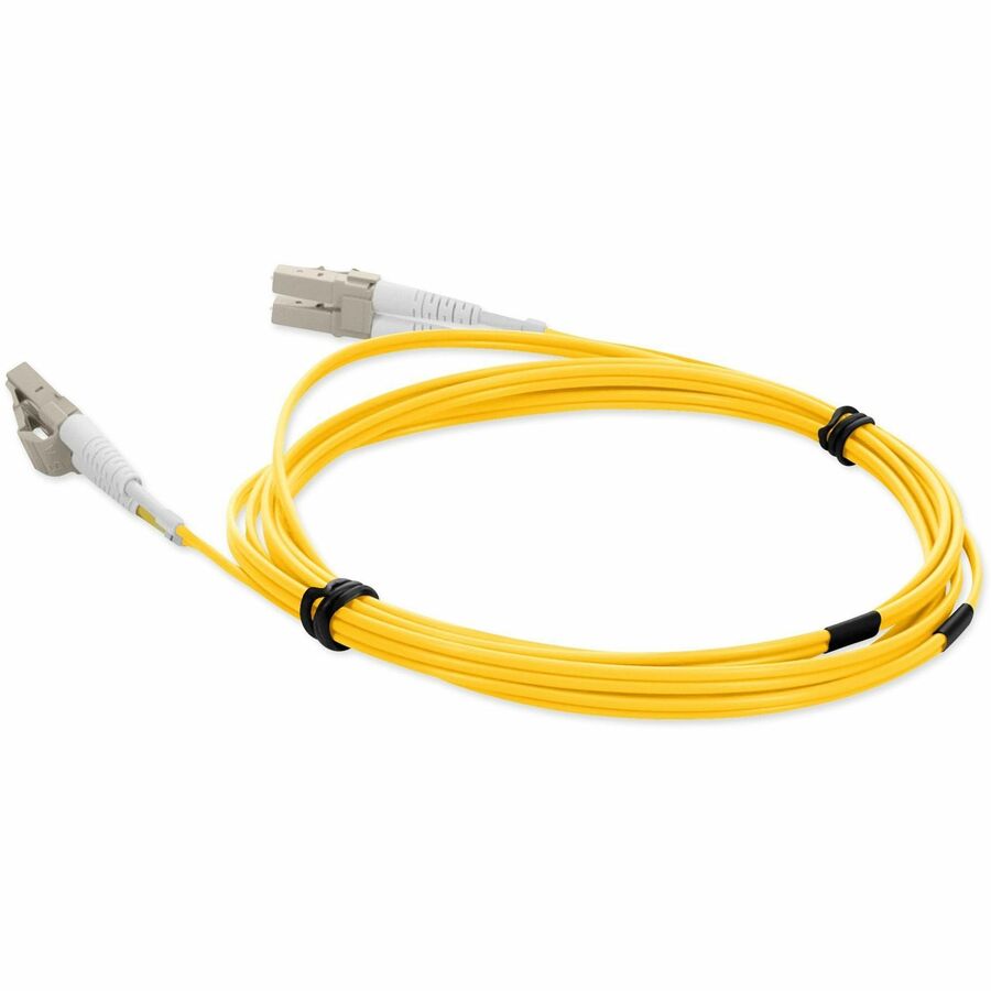 AddOn 5m LC (Male) to LC (Male) Yellow OM1 Duplex Fiber OFNR (Riser-Rated) Patch Cable