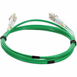 AddOn 3m LC (Male) to LC (Male) Green OM1 Duplex Fiber OFNR (Riser-Rated) Patch Cable
