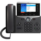 Cisco 8851 IP Phone - Refurbished - Corded - Corded - Tabletop, Wall Mountable - Charcoal