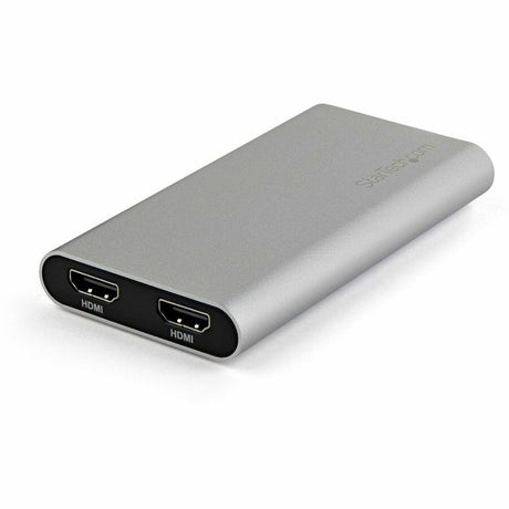 StarTech.com Thunderbolt 3 to Dual HDMI 2.0 Adapter - 4K 60Hz Dual Monitor TB3 HDMI Video Adapter - Thunderbolt 3 Certified -Mac & Windows