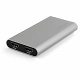 StarTech.com Thunderbolt 3 to Dual HDMI 2.0 Adapter - 4K 60Hz Dual Monitor TB3 HDMI Video Adapter - Thunderbolt 3 Certified -Mac & Windows