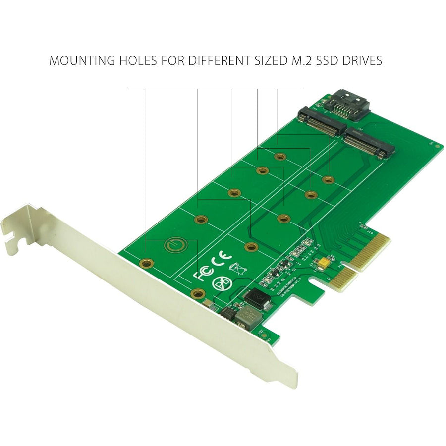 PCIE M.2 PCIE AND SATA ADAPTER