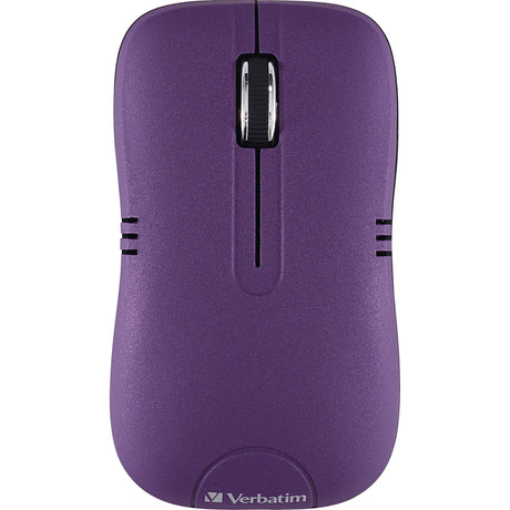Verbatim Wireless Notebook Optical Mouse, Commuter Series - Matte Purple