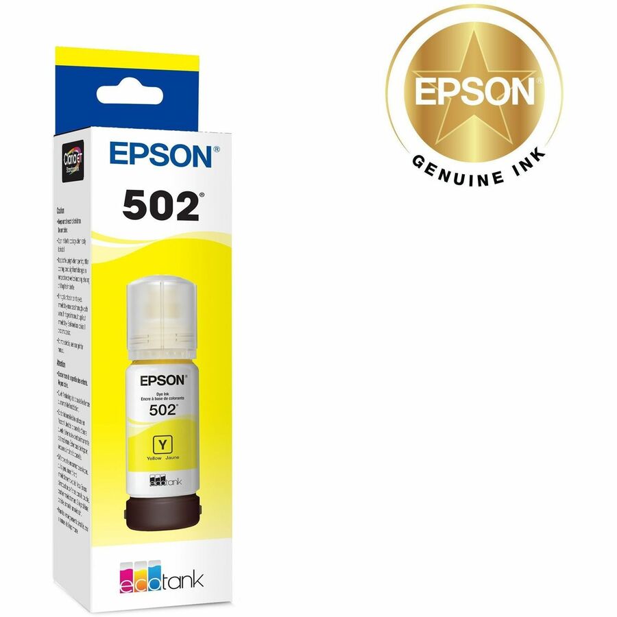 Epson T502, Yellow Ink Bottle