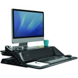 Fellowes Lotus&trade; DX Sit-Stand Workstation - Black